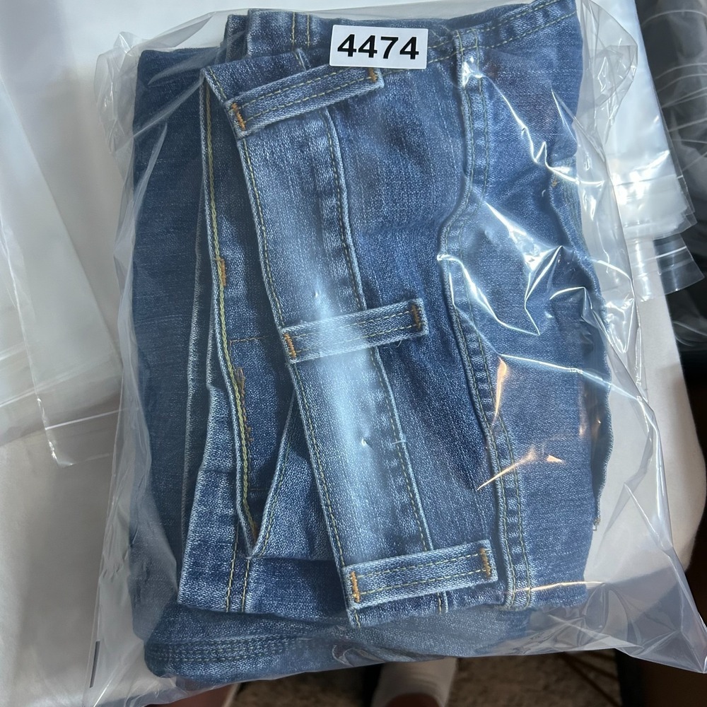 Vintage Levi's SilverTab Carpenter Jeans Mens 38x32 Blue Denim Workwear Pockets - Picture 16 of 16